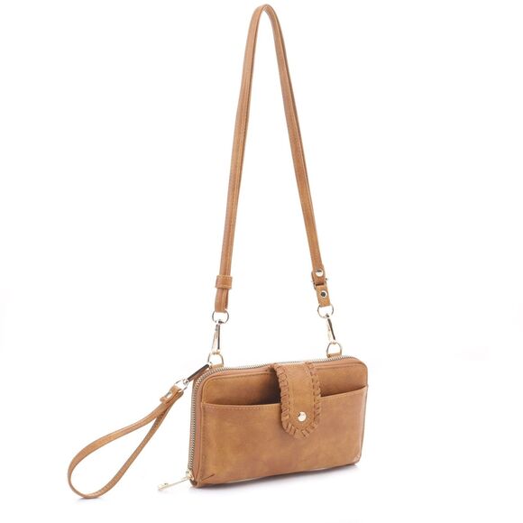 Unbranded Handbags - Abby Crossbody Vegan Leather Sling Bag
